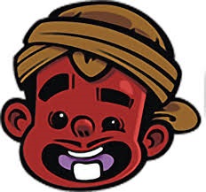 Logo situs resmi Freebet Gratis berupa ikon hadiah berwarna biru dan putih